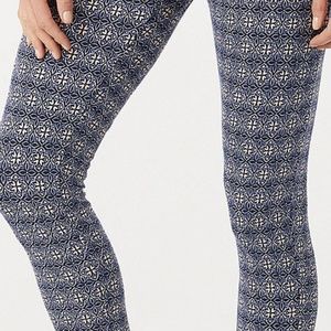 Mosaic print leggings